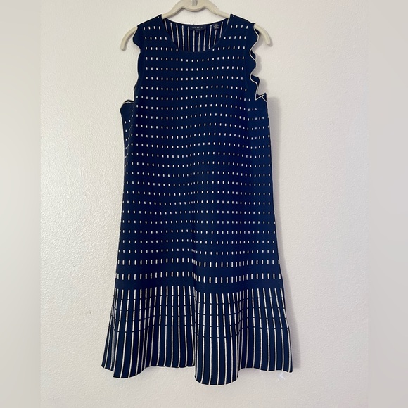 TED BAKER  London black & gold dress size 3 - Picture 3 of 11